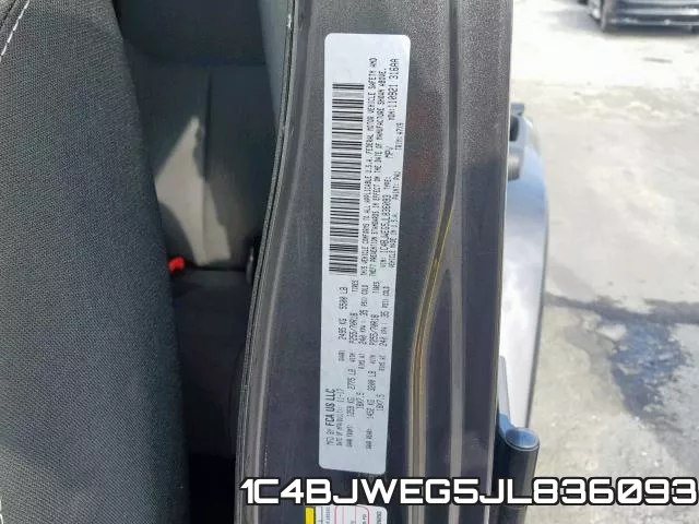 1C4BJWEG5JL836093 фото 2