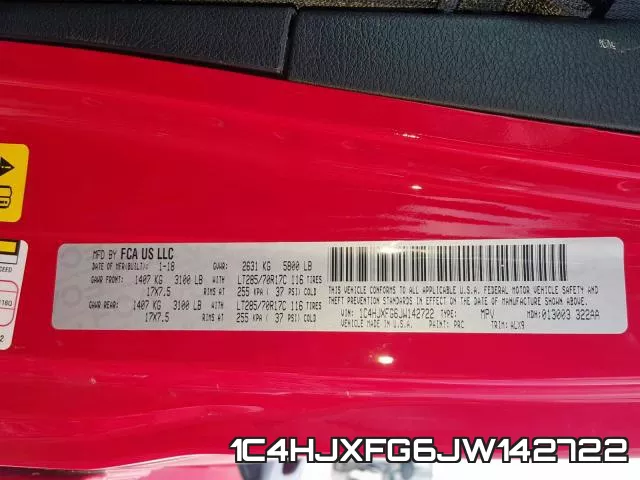 1C4HJXFG6JW142722 фото 2