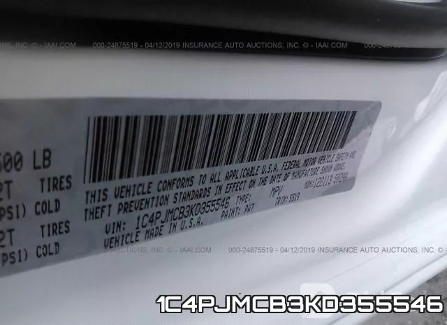 1C4PJMCB3KD355546 фото 10