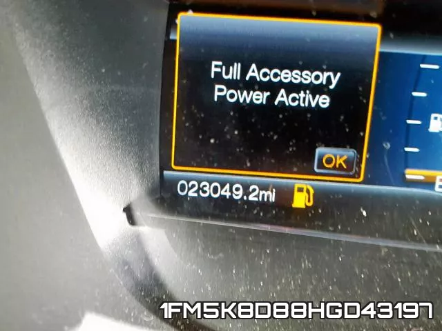 1FM5K8D88HGD43197 фото 9