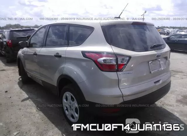 1FMCU0F74JUA17136 фото 4