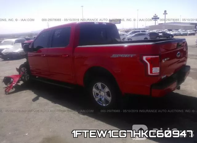 1FTEW1CG7HKC60947 фото 4