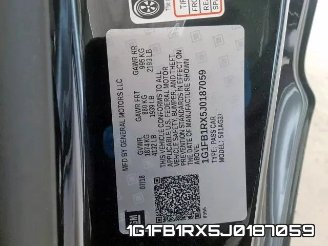 1G1FB1RX5J0187059 фото 2