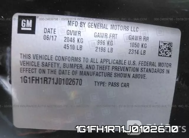 1G1FH1R71J0102670 фото 10