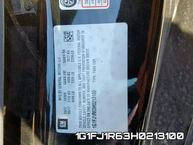 1G1FJ1R63H0213100 фото 2