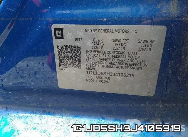 1G1JD5SH3J4105319 фото 10