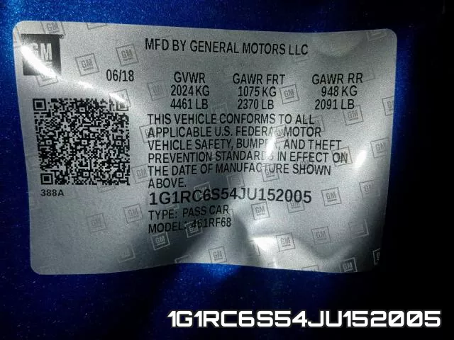 1G1RC6S54JU152005 фото 2