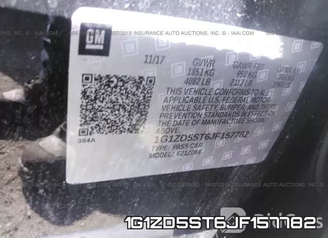 1G1ZD5ST6JF157782 фото 10