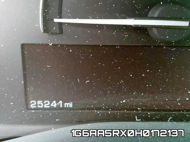 1G6AA5RX0H0172137 фото 9
