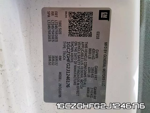 1GCZGHFG2J1246176 фото 2