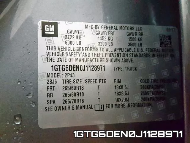 1GTG6DEN0J1128971 фото 2