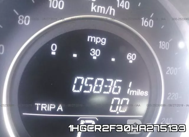 1HGCR2F30HA275133 фото 8