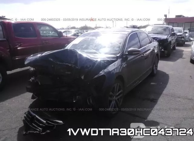 1VWDT7A30HC043724 фото 3