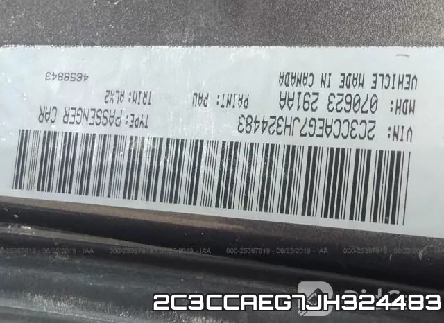2C3CCAEG7JH324483 фото 10