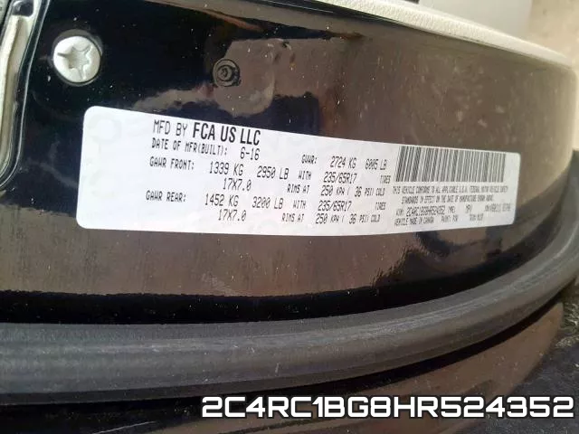 2C4RC1BG8HR524352 фото 2