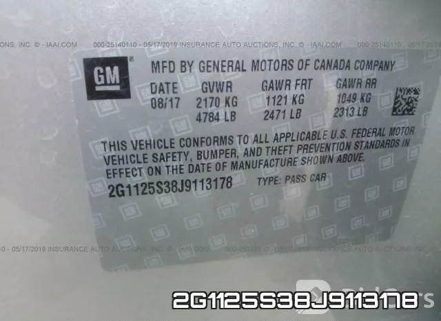 2G1125S38J9113178 фото 10