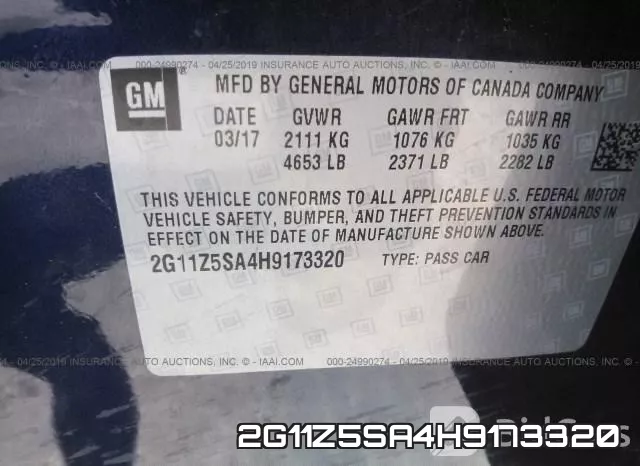 2G11Z5SA4H9173320 фото 10