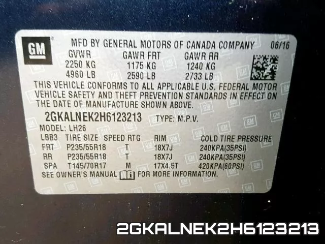 2GKALNEK2H6123213 фото 2