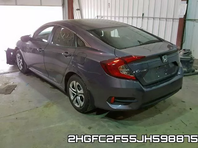 2HGFC2F55JH598875 фото 3