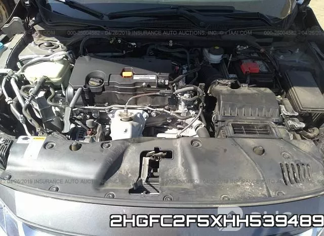 2HGFC2F5XHH539489 фото 2