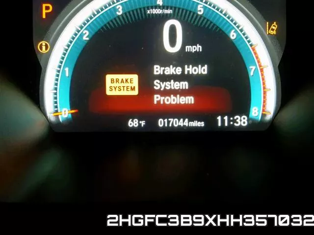 2HGFC3B9XHH357032 фото 9