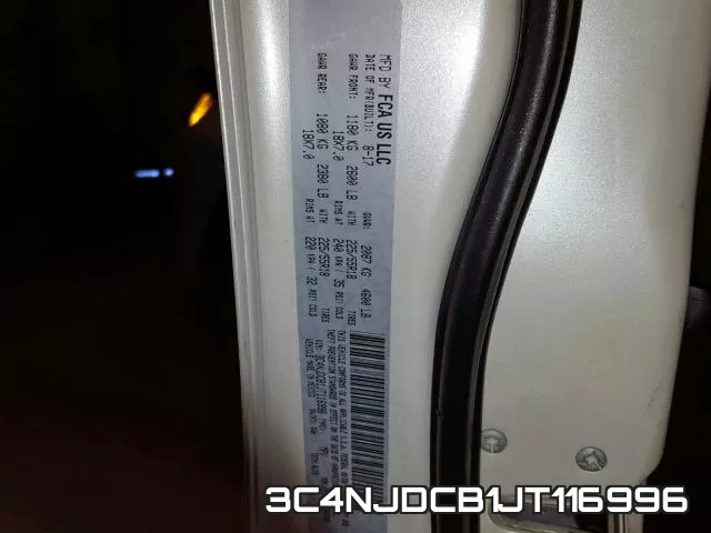 3C4NJDCB1JT116996 фото 2