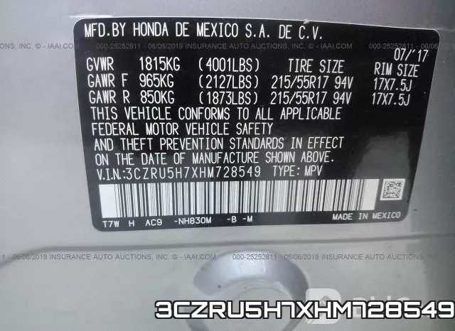 3CZRU5H7XHM728549 фото 10