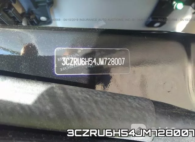 3CZRU6H54JM728007 фото 10