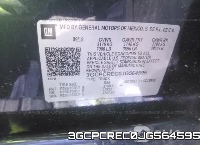 3GCPCREC0JG564595 фото 10