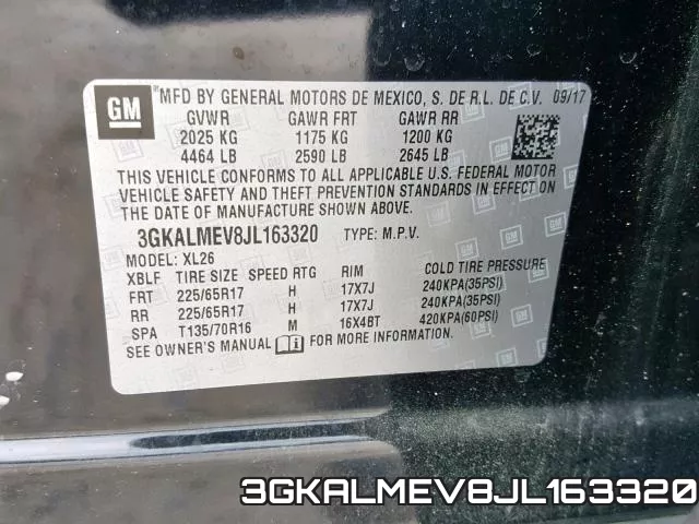 3GKALMEV8JL163320 фото 2