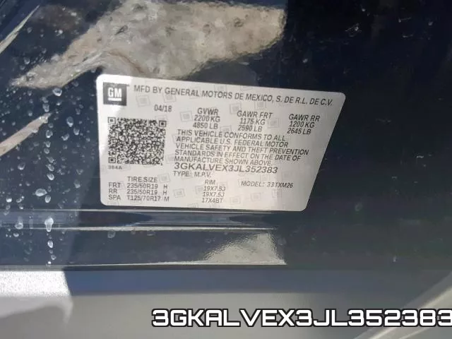 3GKALVEX3JL352383 фото 2