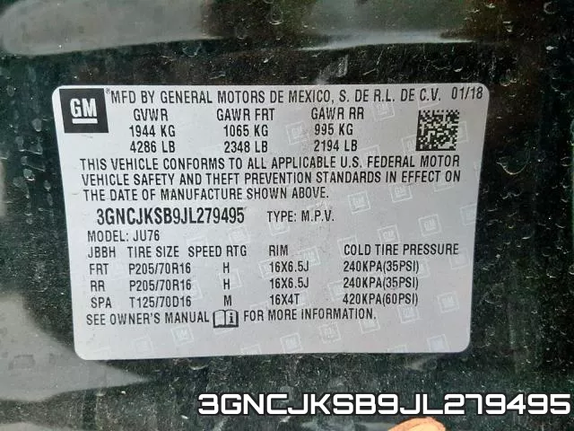 3GNCJKSB9JL279495 фото 2