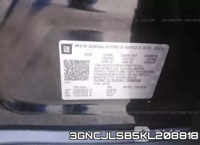 3GNCJLSB5KL208818 фото 10