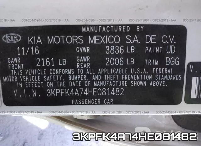 3KPFK4A74HE081482 фото 10