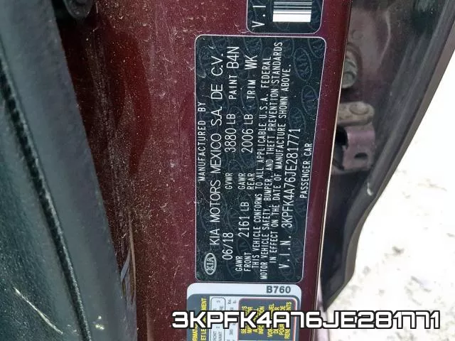 3KPFK4A76JE281771 фото 2