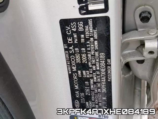 3KPFK4A7XHE084189 фото 2