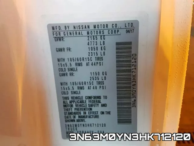 3N63M0YN3HK712120 фото 2