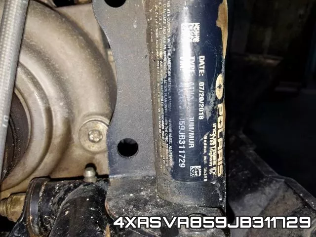 4XASVA859JB311729 фото 2