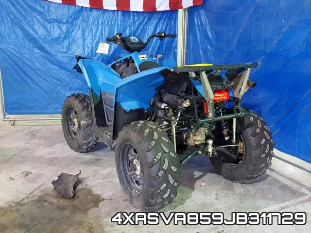 4XASVA859JB311729 фото 4