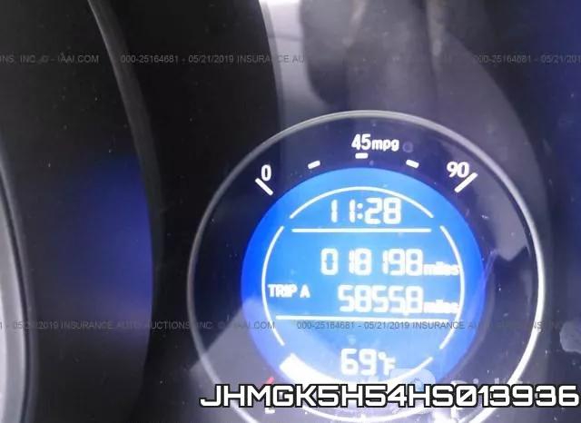 JHMGK5H54HS013936 фото 8