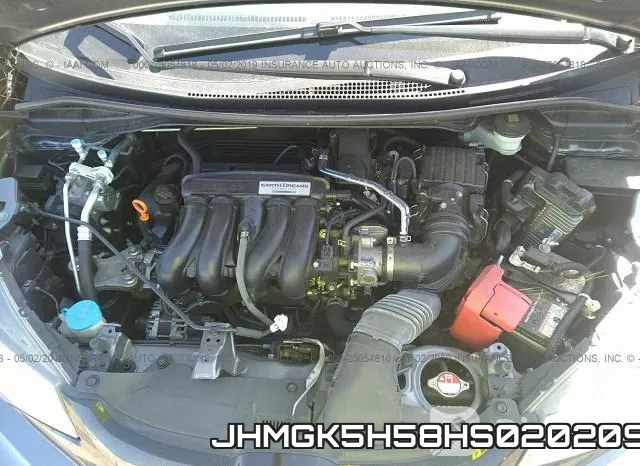 JHMGK5H58HS020209 фото 2