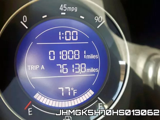 JHMGK5H70HS013062 фото 9
