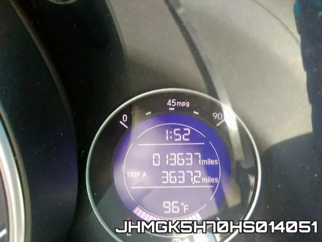 JHMGK5H70HS014051 фото 9