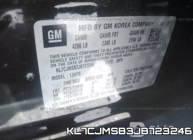 KL7CJMSB3JB723246 фото 10