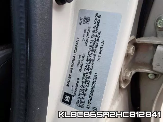 KL8CB6SA2HC812841 фото 2