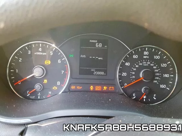 KNAFK5A88H5688931 фото 9