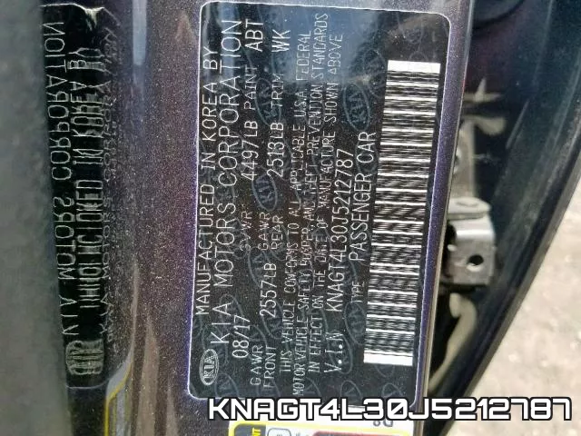 KNAGT4L30J5212787 фото 2