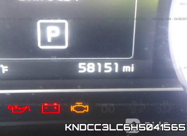 KNDCC3LC6H5041565 фото 8
