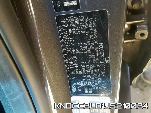 KNDCC3LD1J5210034 фото 2
