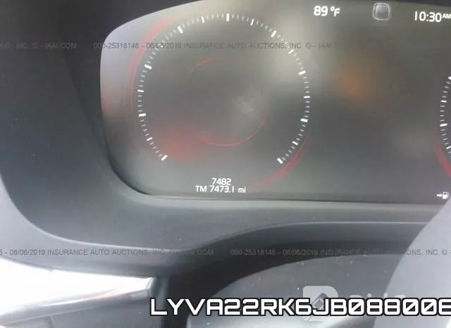 LYVA22RK6JB088006 фото 8